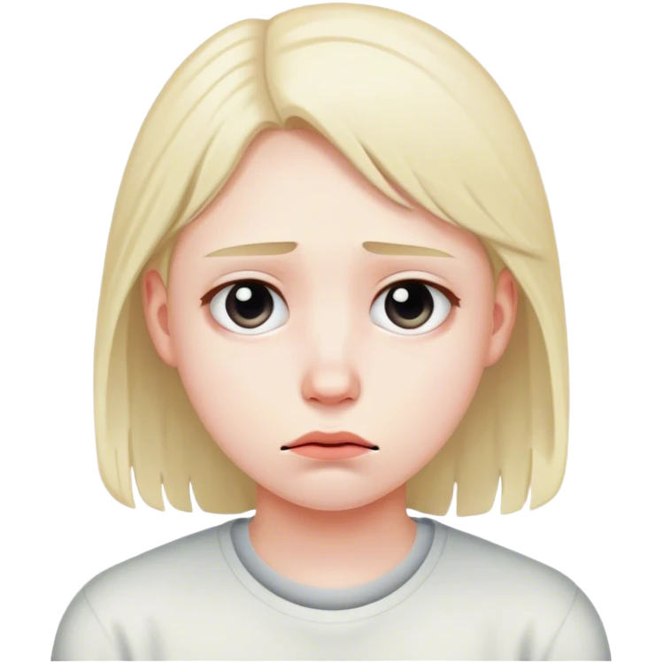 sad student emoji