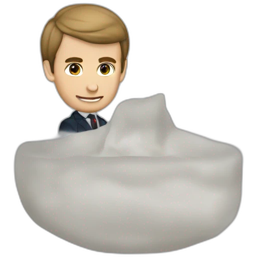 Macron sur brigitee emoji