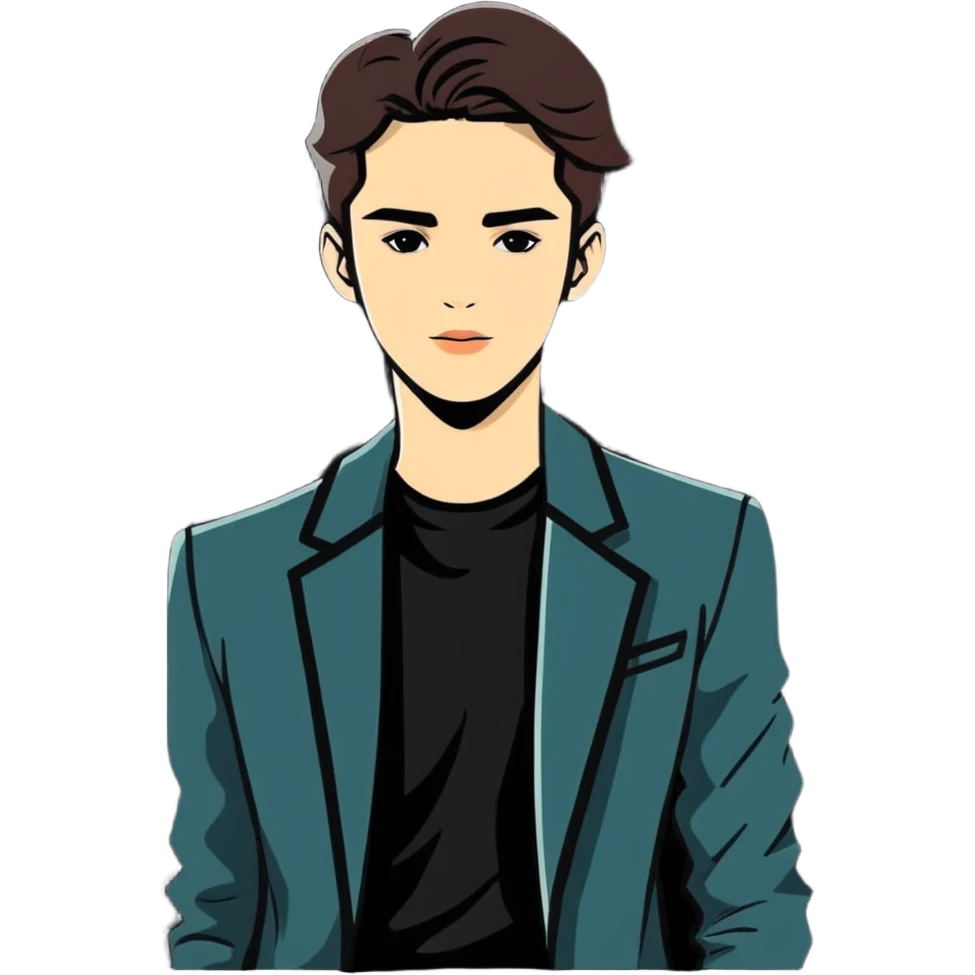 Alex Consani famous model with fashionable appearance and signature look emoji