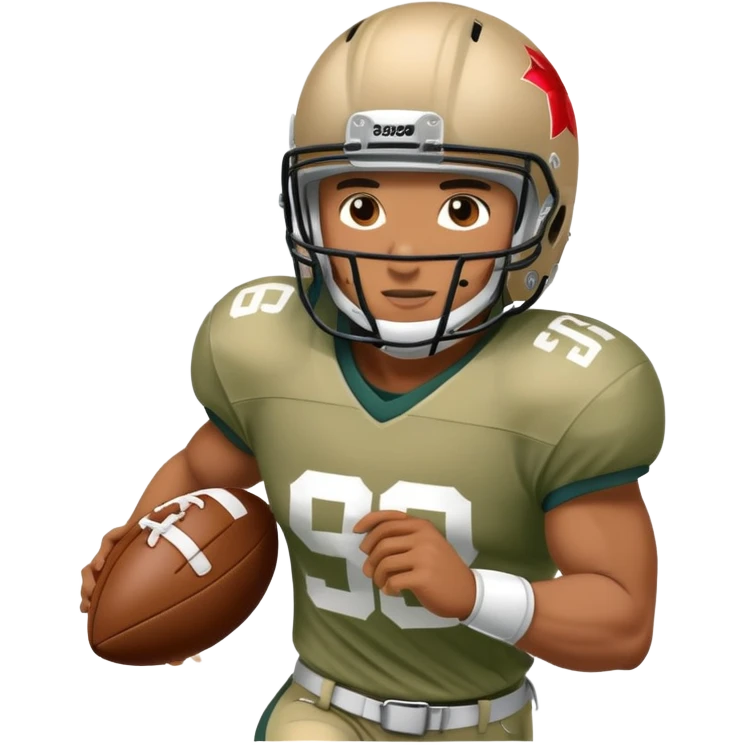 Football running back emoji