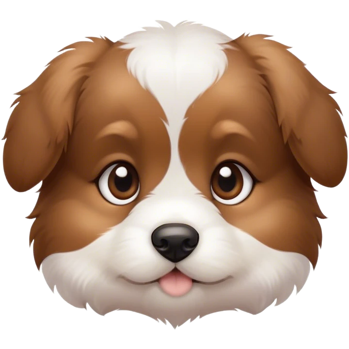 Head Cute puppy emoji