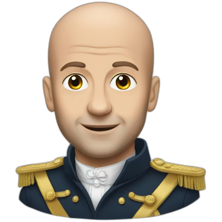 macron bald emoji