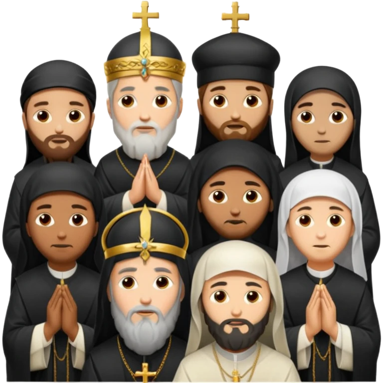 Orthodox saints pack emoji