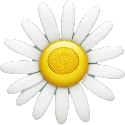 daisy flower emoji