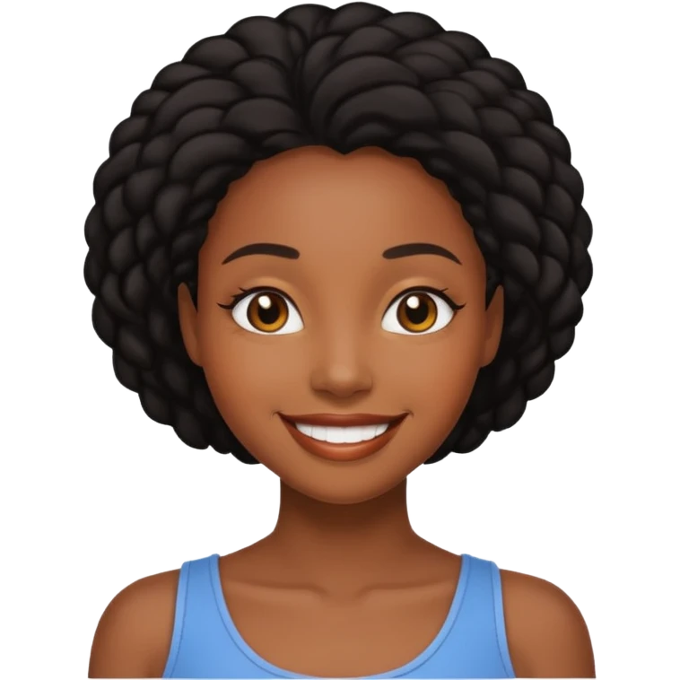 Black female emoji
