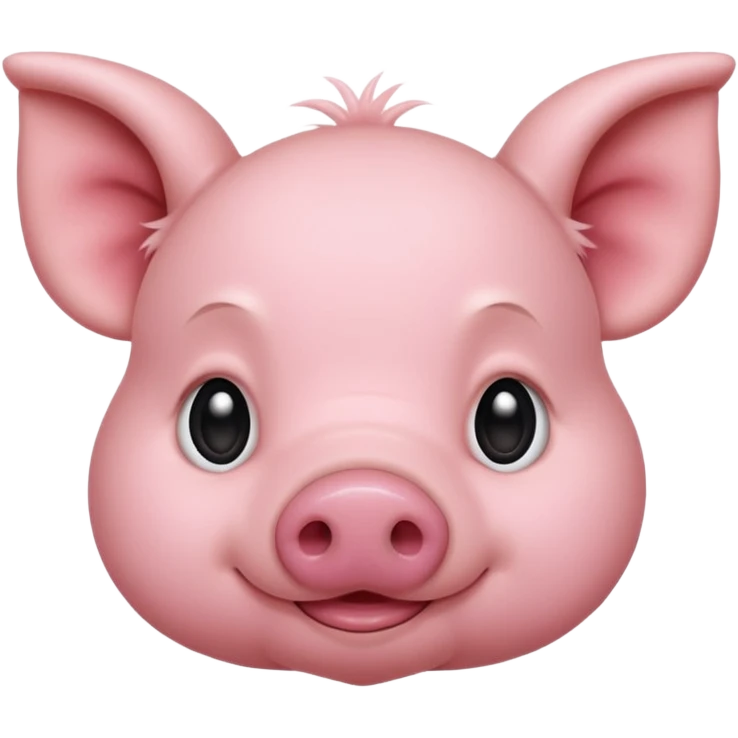 Cutest pig ever emoji