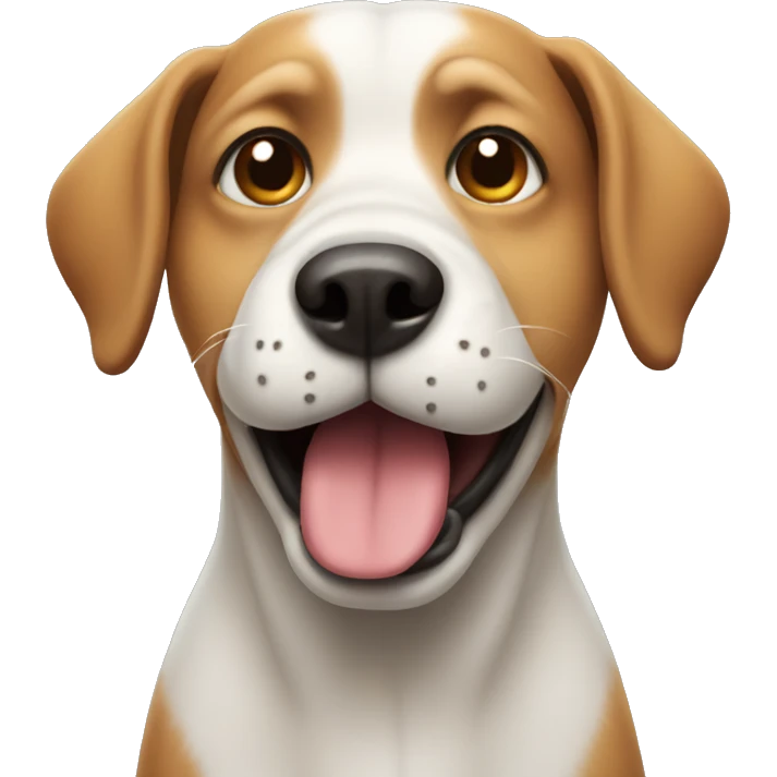 dog with stinking face  emoji