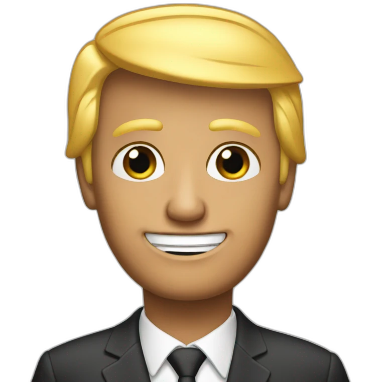 donald trump gay emoji