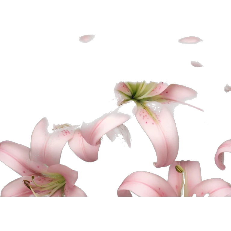 light pink lilium emoji