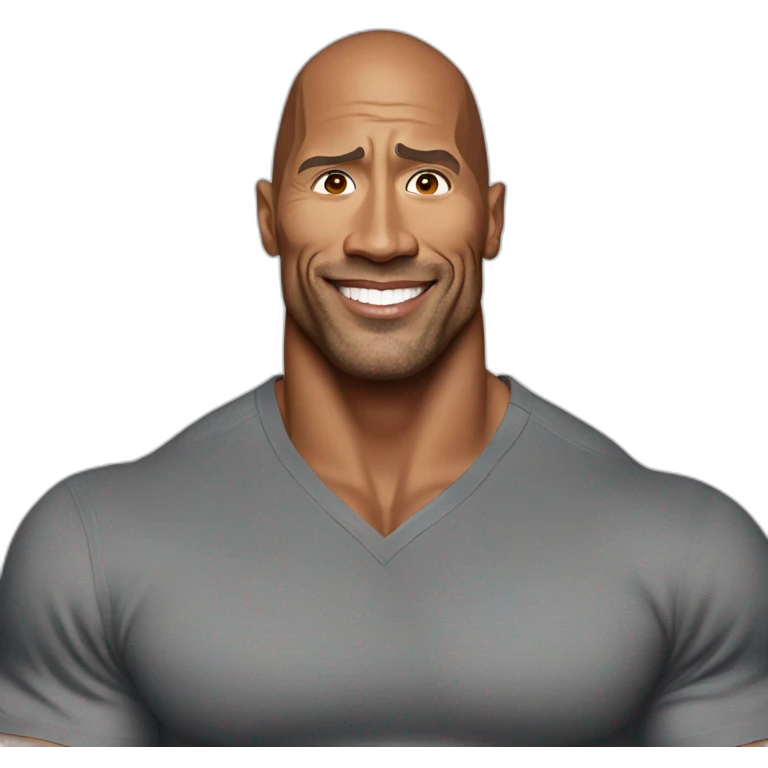 dwayne johnson emoji