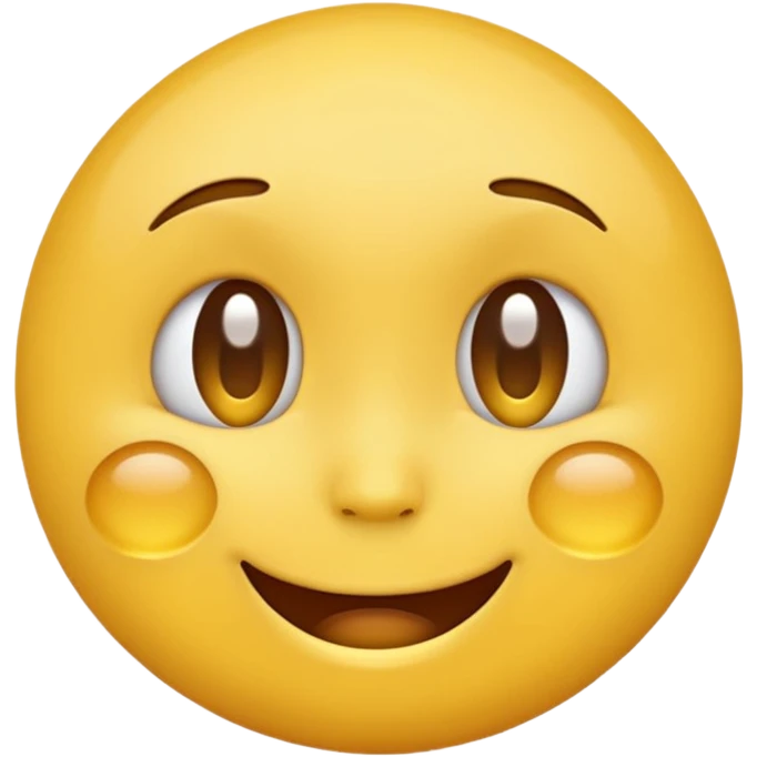 yellow emoji face with a single tear emoji