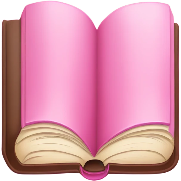 pink book emoji