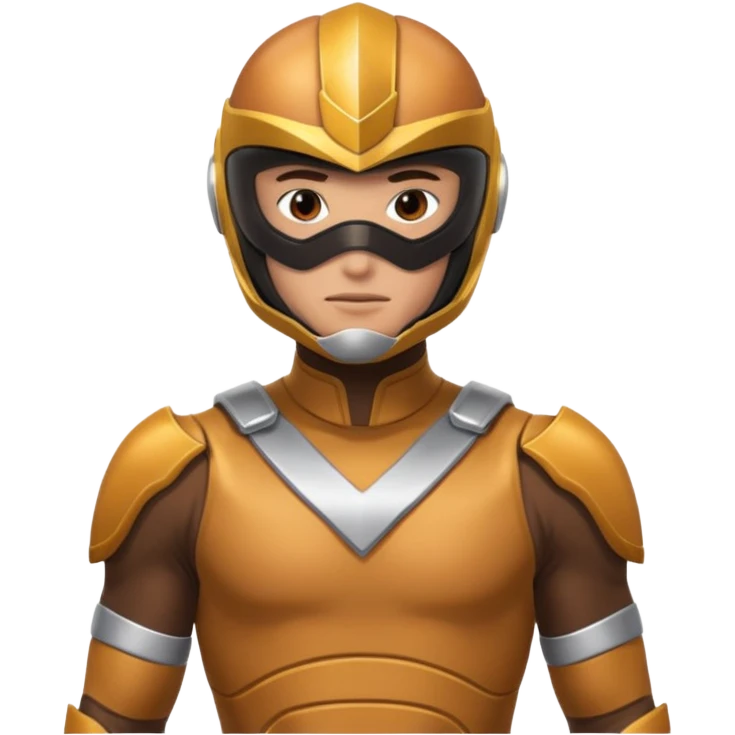 brown power ranger emoji emoji