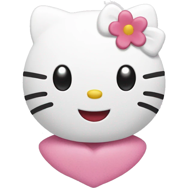 Hello Kitty Smiling emoji