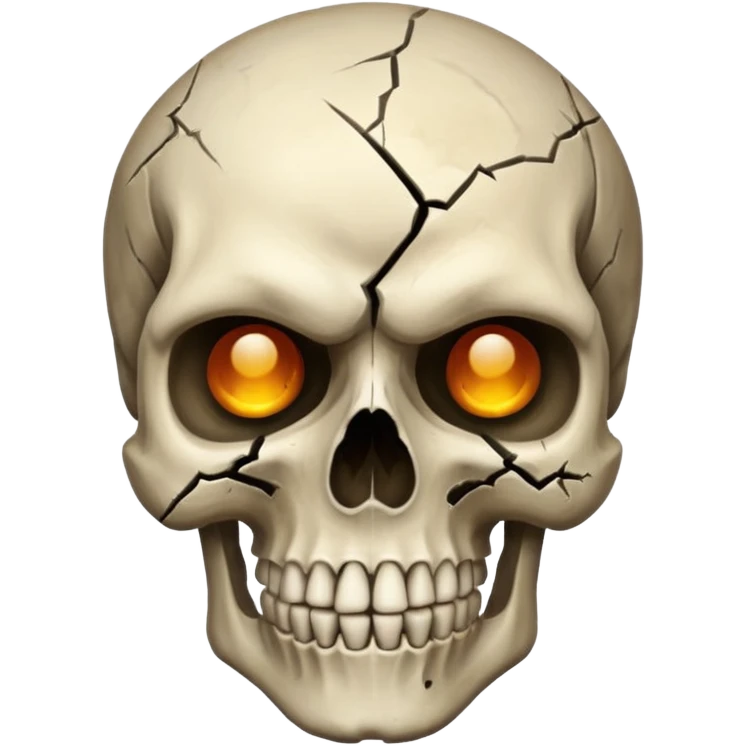 Dangerous skull emoji