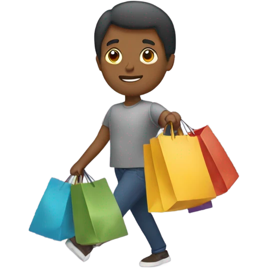 Shopping emoji