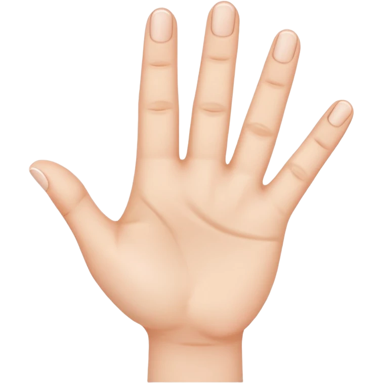 3 fingers being held up  emoji