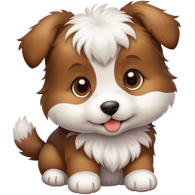 A puppy dog emoji