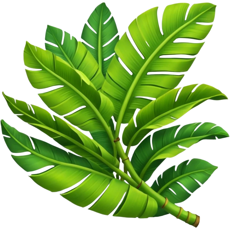 A banana leaf swaying gently in tropical air.































































 emoji