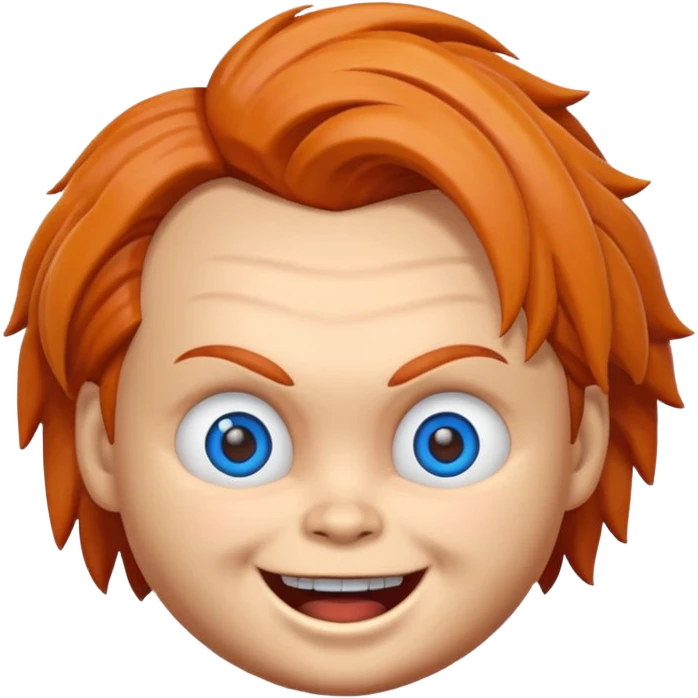 Un emojin de chuky emoji