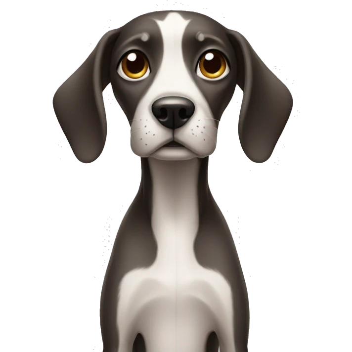 skinny dog emoji
