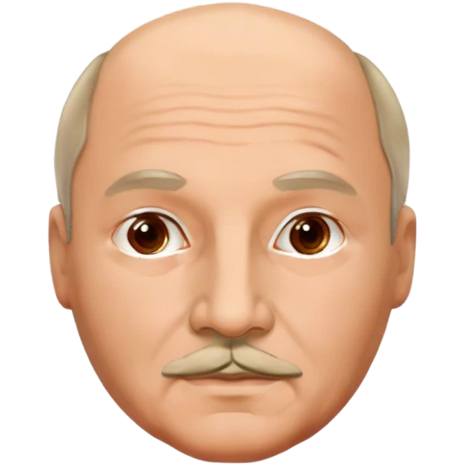 Aleksandr Lukashenko photorealistic emoji