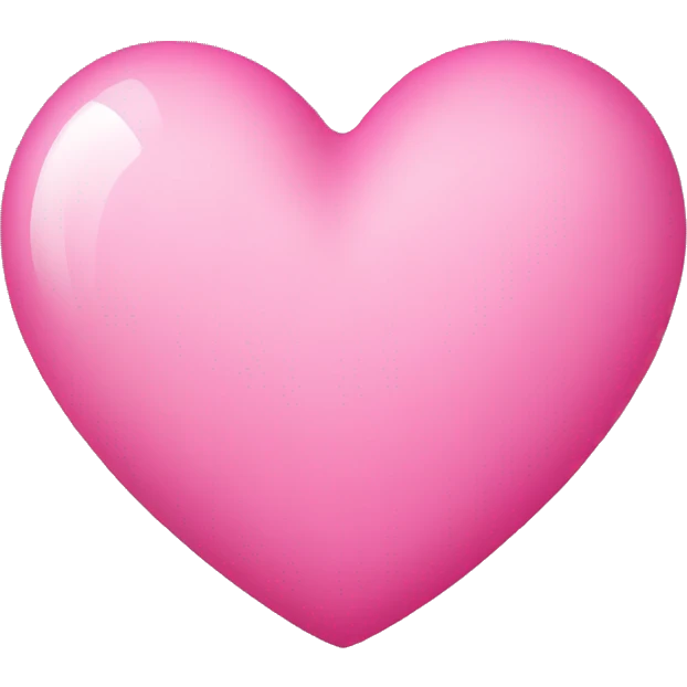 Pink heart emoji