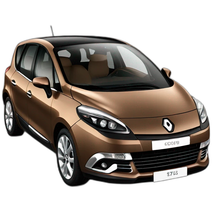 Renault scenic 3 brown emoji