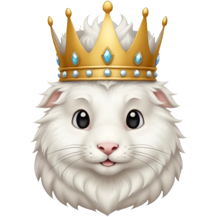 king rabbit emoji