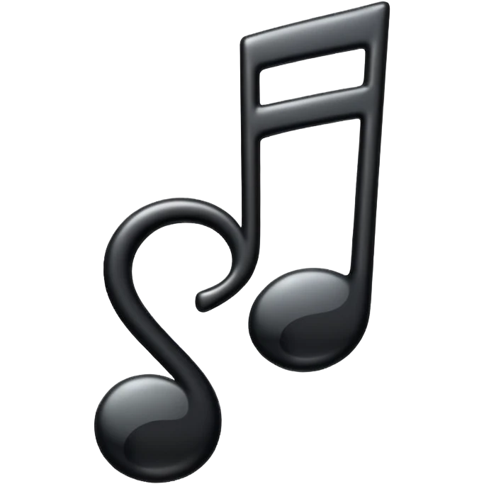musical note emoji