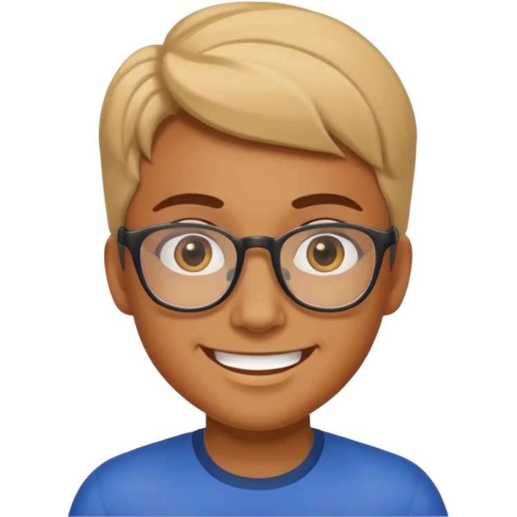 Glasses-Wearing Heroe emoji