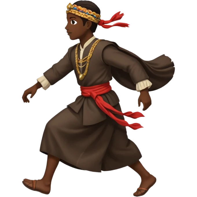 fleeing Iranians, in profile emoji