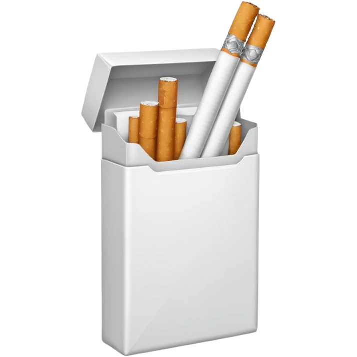 WITH A WHOLE PACK OF CIGARETTES
 emoji