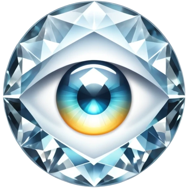 Diamond eyes emoji