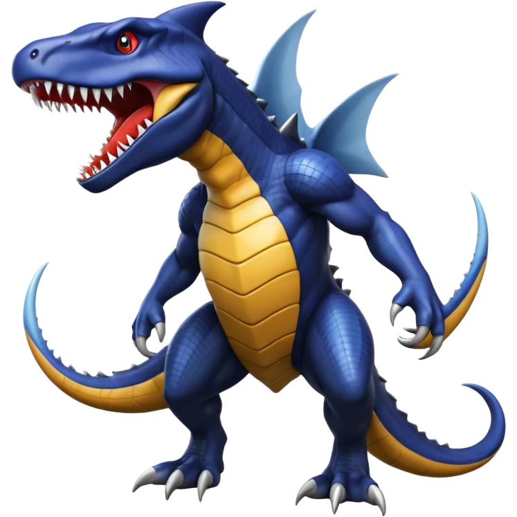 Hyperrealistic Garchomp  emoji