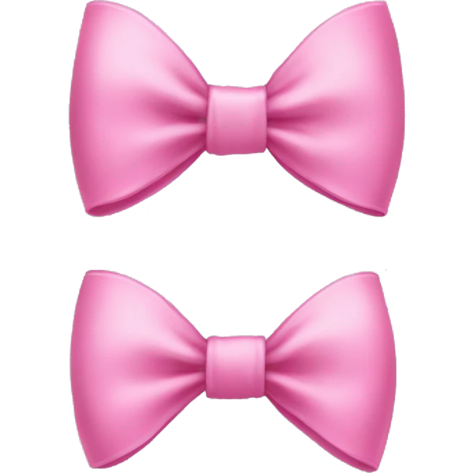 pink bow  emoji
