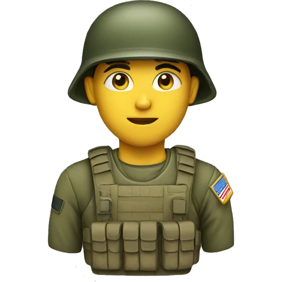 Soldier emoji