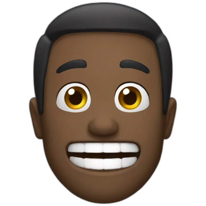Nerón riendo a burlas emoji