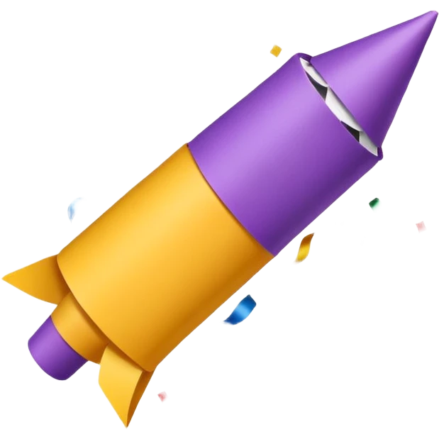 party popper emoji