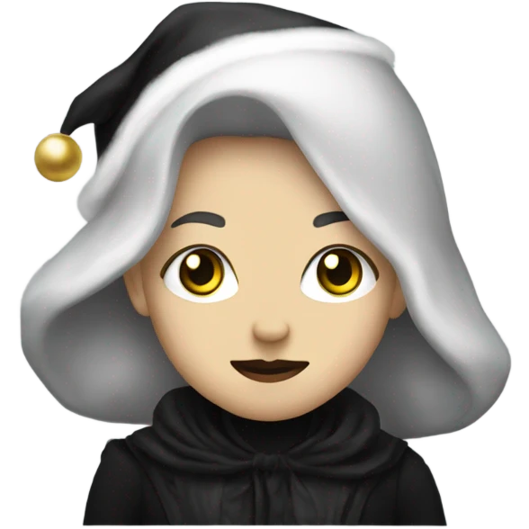 gothic christmas emoji