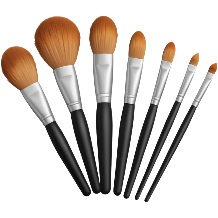 Makeup brushes emoji