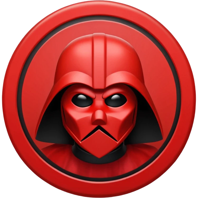 i want a red sith empire . roblox clan based imagine were the logo is a red cirlce with differet desings in it emoji
