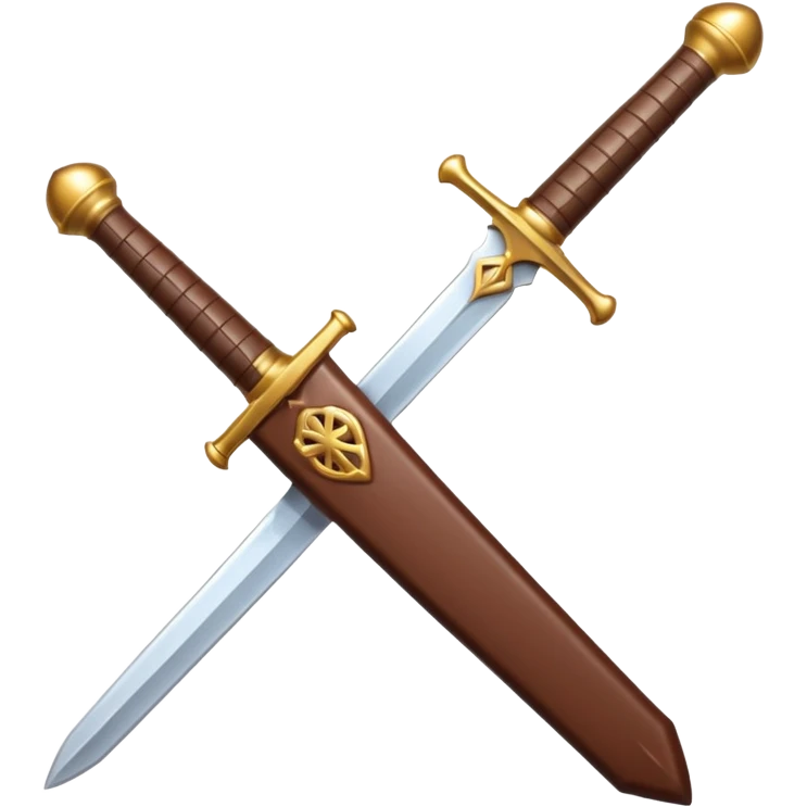 chocolate sword emoji