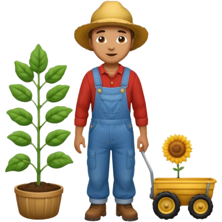 granjero full body emoji