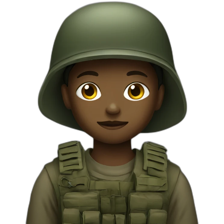 child soldier emoji