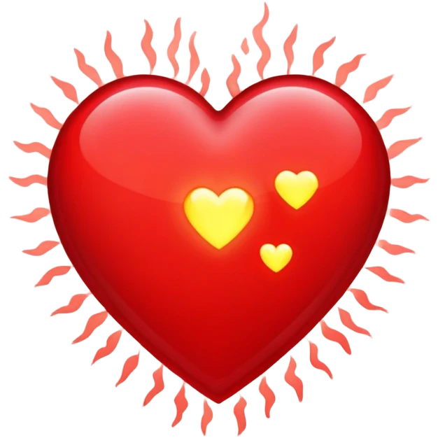 ECR plasma heart shaped emoji