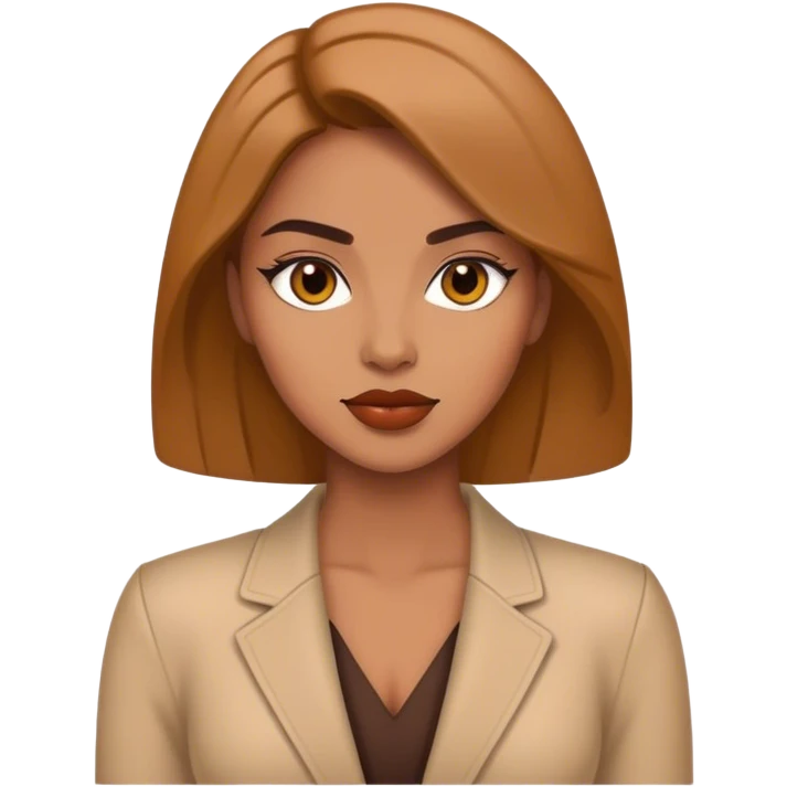 Successful woman fashion emoji
