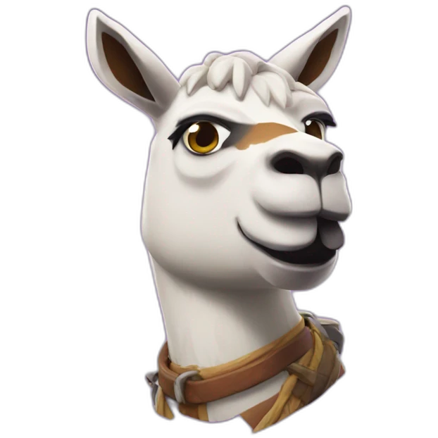 Lama of Fortnite emoji