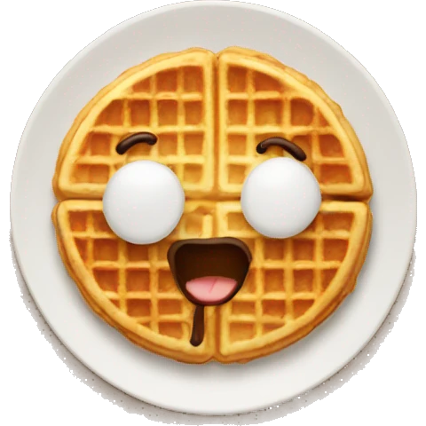 Waffle emoji