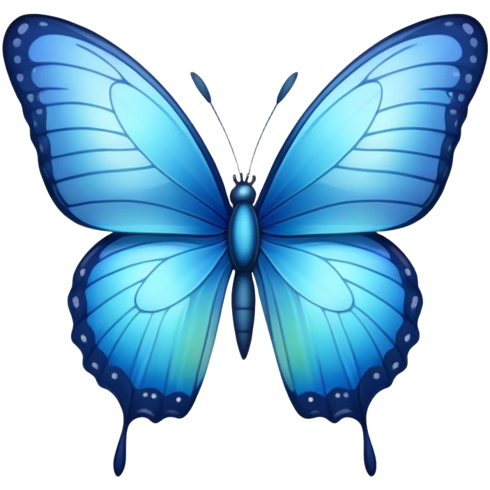 پروانه آبی  emoji